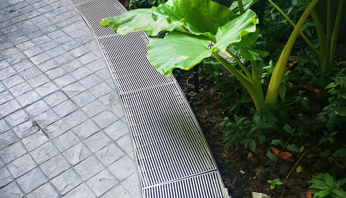 Garden Grating Drainage