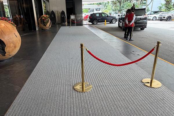 Premium Entrance Matting Systems by GEGGUS Singapore at Shangri La Hotel